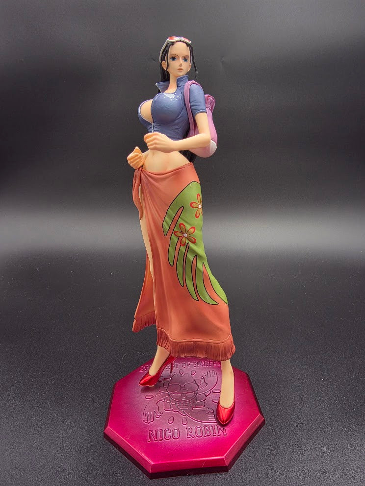 One Piece Nico Robin Grandline lady anime figure -       ( Tiktok: ) Floral Scholar Collectible Statue