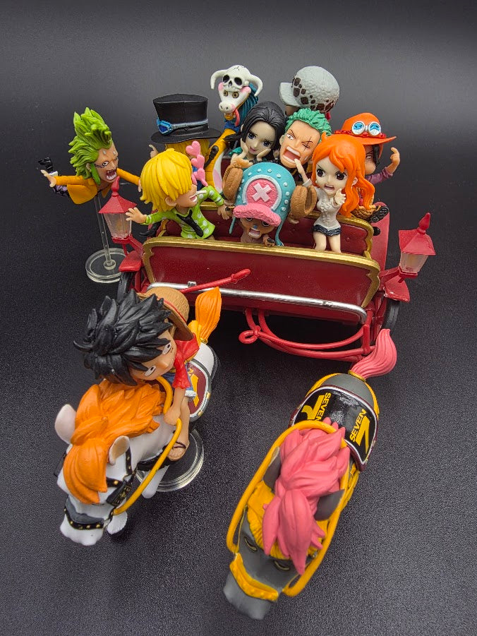 One Piece - Straw Hat Crew & Friends Set- ( Tiktok : ) Grand Voyage Party Carriage Set