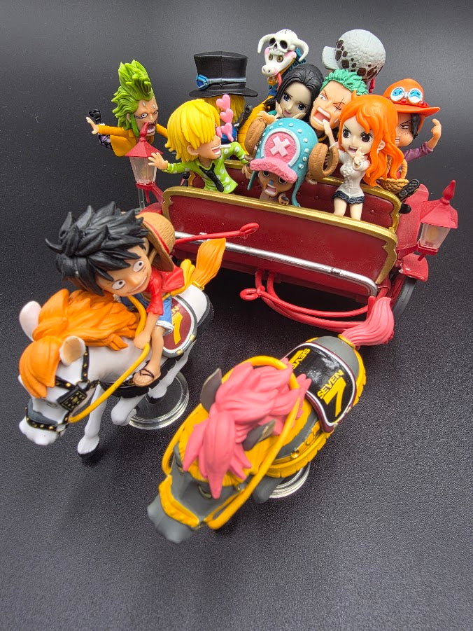 One Piece - Straw Hat Crew & Friends Set- ( Tiktok : ) Grand Voyage Party Carriage Set