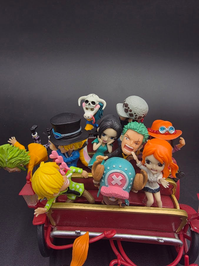 One Piece - Straw Hat Crew & Friends Set- ( Tiktok : ) Grand Voyage Party Carriage Set