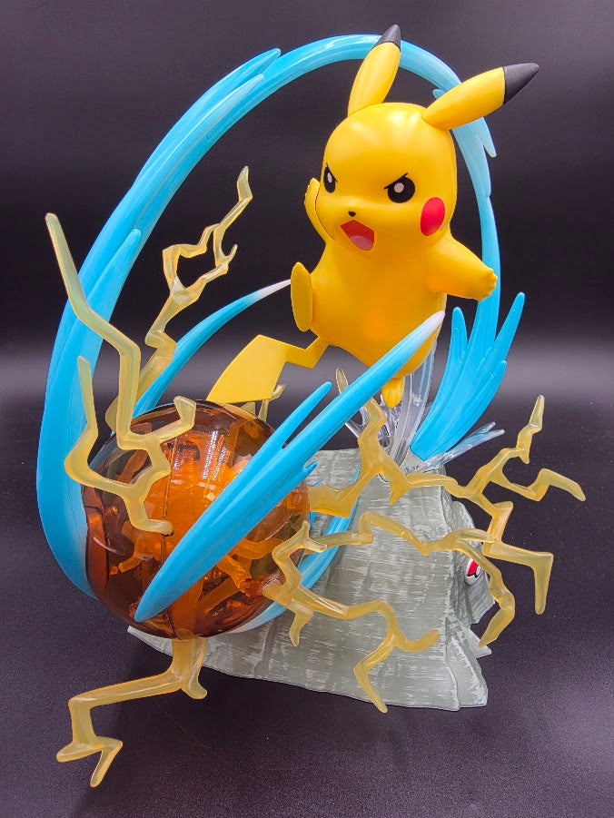 Pikachu - Thunderbolt Strike Deluxe Battle Diorama- ( Tiktok: ) Spark Battle Diorama