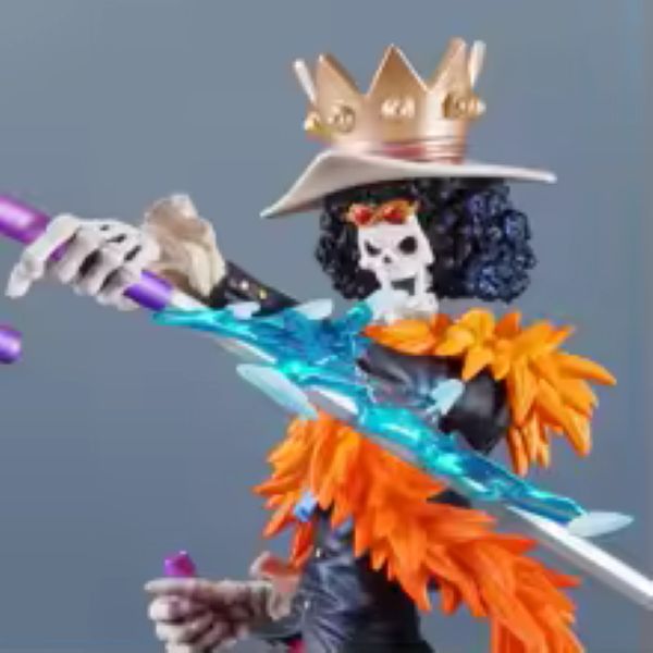 Brook Soul King Figure - One Piece Collectible Statue -   ( Tiktok :) Ethereal Soul Musician Statue