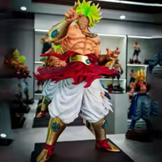 Legendary Super Saiyan Broly Figure - ( Tiktok ): Unstoppable Primal Warrior Statue